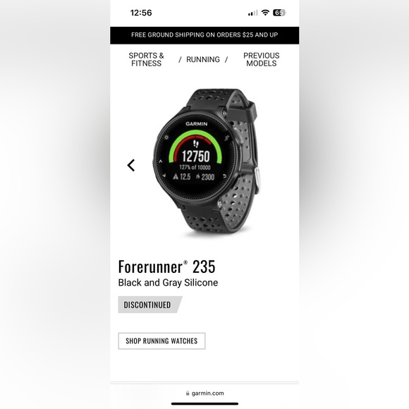 Garmin Forerunner 235 GPS watch - Picture 3 of 12